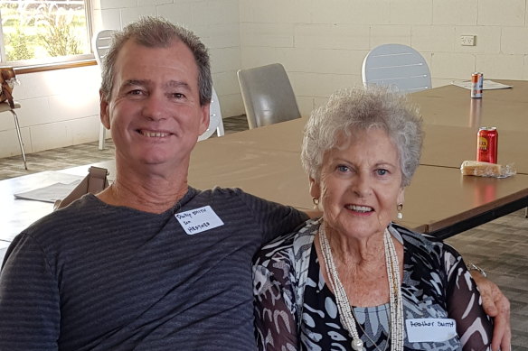 Heather Smith, right, with son Phillip Smith. Heather died in 2019 from a torn oesophagus after routine surgery went wrong in Dubbo Hospital.