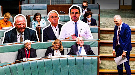 The crossbench in the House of Representatives will be larger than ever because of the split between the Nationals and Liberal Party.