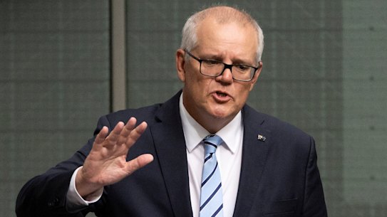 Former prime minister Scott Morrison