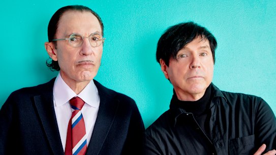Ron and Russell Mael, aka The Sparks.