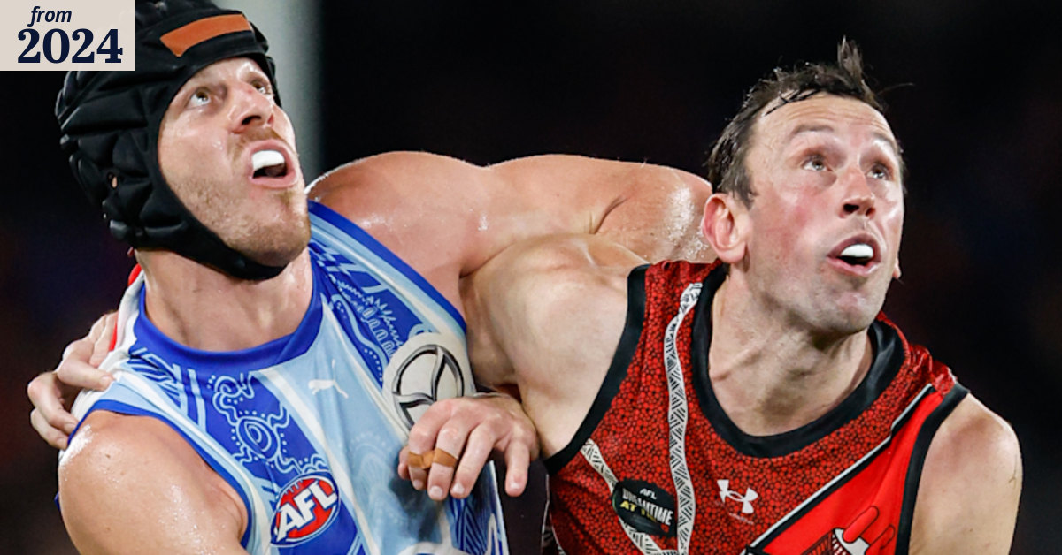 AFL 2024: Essendon Bombers ruckman Todd Goldstein says first game ...