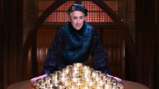 Alan Cumming hosts the US version of The Traitors. 