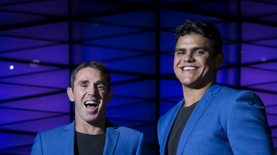 Brad Fittler is urging Latrell Mitchell to stay at the Roosters.