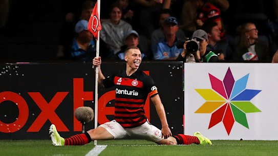 Mitch Duke has been a fan favourite but could be gone by the end of the season. 