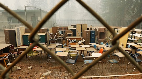 Will Paradise High School die even after surviving ferocious wildfire?