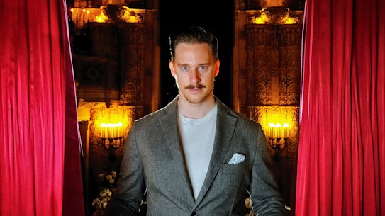 Moulin Rouge! the Musical actor Andy Cook at the Regent Theatre.