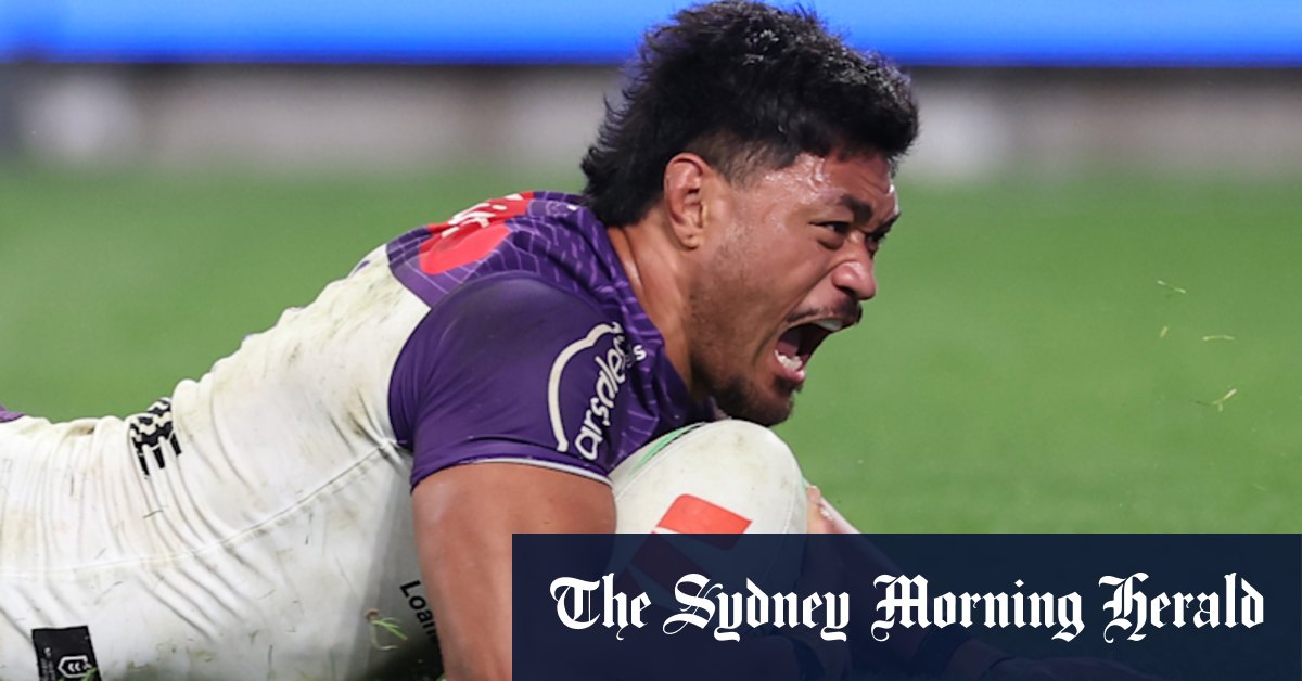 Why Melbourne Storm giant Stefano Utoikamanu felt bad saying no to Phil Gould and Canterbury Bulldogs