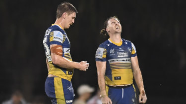 The Eels have hit a form slump just before the finals.