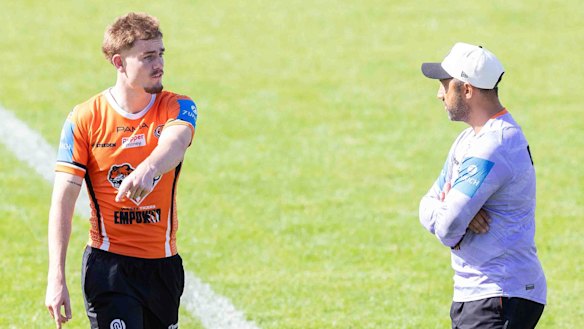 Lachie Galvin apparently didn’t like Benji Marshall’s approach at the Tigers.