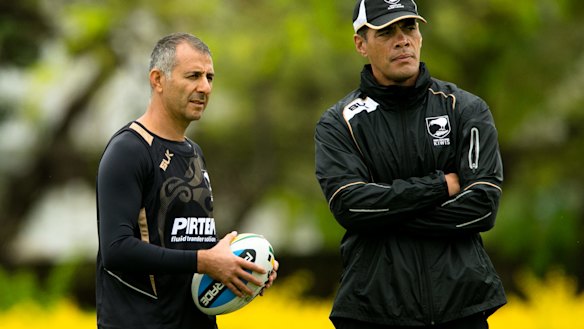 Split: Joe Wehbe, left, has engaged Ramy Qutami in his court case against former associate and Israel Folau's agent, Isaac Moses.