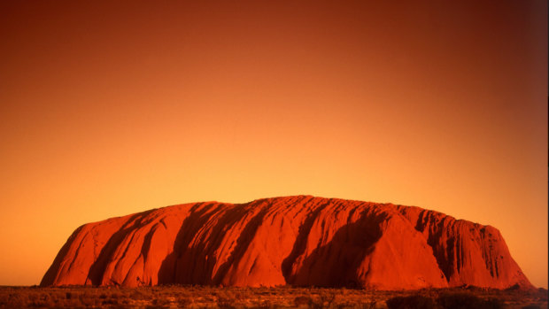 Uluru.