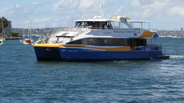 One of the then-new ferries in service in 2015.