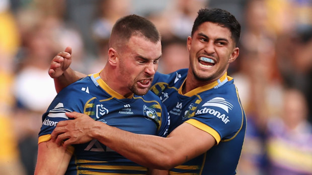 Clint Gutherson and Dylan Brown offer the Eels a lot of options in attack.