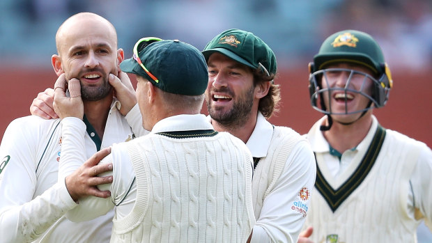 Nathan Lyon enjoyed a day out in Adelaide.