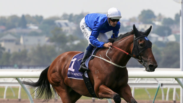 Powerful Alizee has the turn of foot to leave her rivals standing in The Everest 