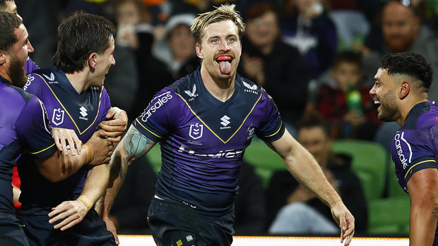 Cameron Munster’s form at fullback has sparked calls for him to stay in the No. 1 jersey.