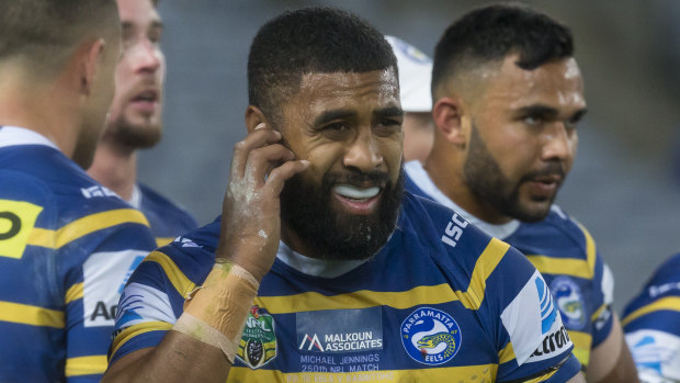 Eels star Michael Jennings could be playing reserve grade this weekend.
