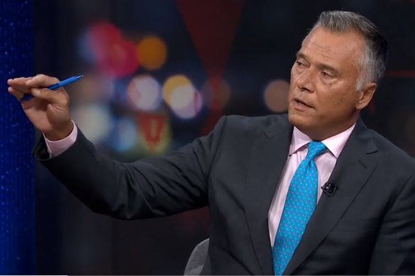 Please leave: The moment Stan Grant ordered an audience member to leave the set two weeks ago.