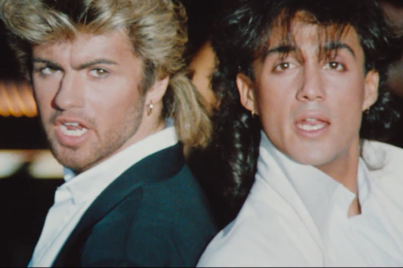 Wham bam: George Michael and Andrew Ridgeley in Wham!
