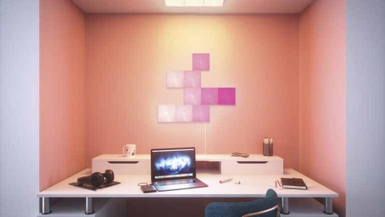 With just the nine squares in the starter kit, you can give some colour to an area that sorely needs it.