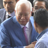 Najib Razak takes stand in 1MDB scandal-linked trial