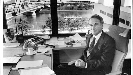 Tony Fitzgerald, QC, on July 22, 1987.