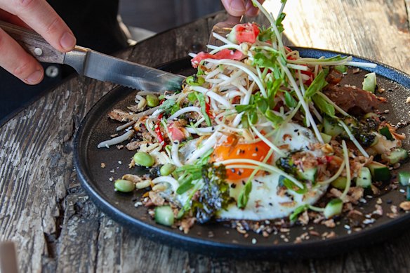 It’s all about local produce at Box Office cafe.