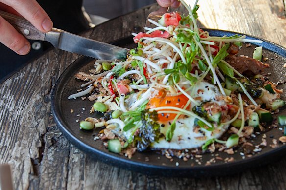 It’s all about local produce at Box Office cafe.