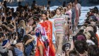 The Alix Higgins runway show for Australian Fashion Week in 2024.