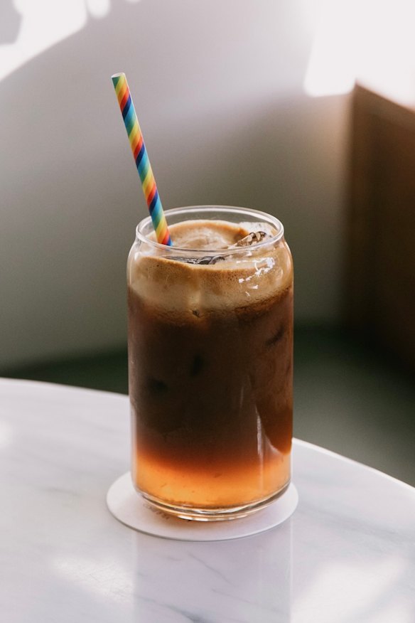 Appresso (apple juice and espresso).