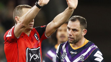 Nrl 2019 Melbourne Storm S Cameron Smith Fined For Slapping Parramatta Eels Hooker Reed Mahoney