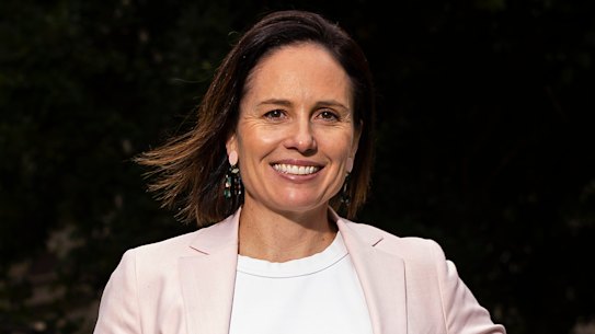 Netball Australia CEO Kelly Ryan.