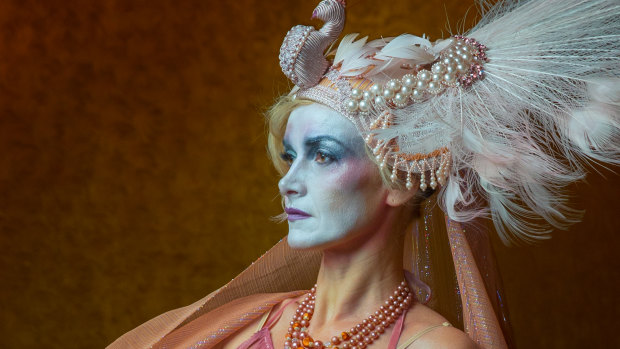 Vida Mikneviciute in costume for Salome by the Victorian Opera.