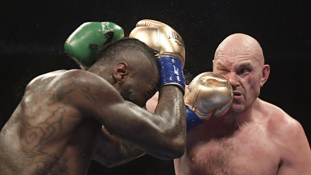 Tyson Fury, right, is appealing the decision.