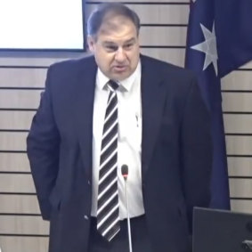 George Dedes, the Ryde council general manager.