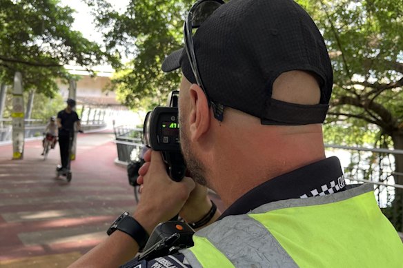 Scooters would be restricted to 10km/h on footpaths under proposed new Queensland legislation.