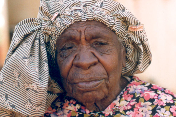 The work of artist Emily Kame Kngwarreye is featured in the exhibition. 