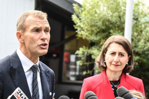 Planning Minister Rob Stokes and NSW Premier Gladys Berejiklian have called for a review into planning controls in Pyrmont.