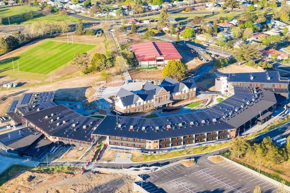 The Armidale Secondary College campus opened in 2021. 