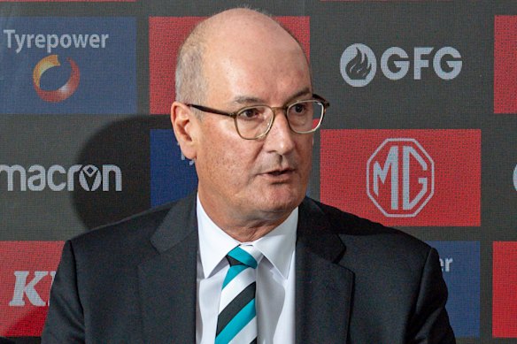 Port Adelide Cairman David Koch.