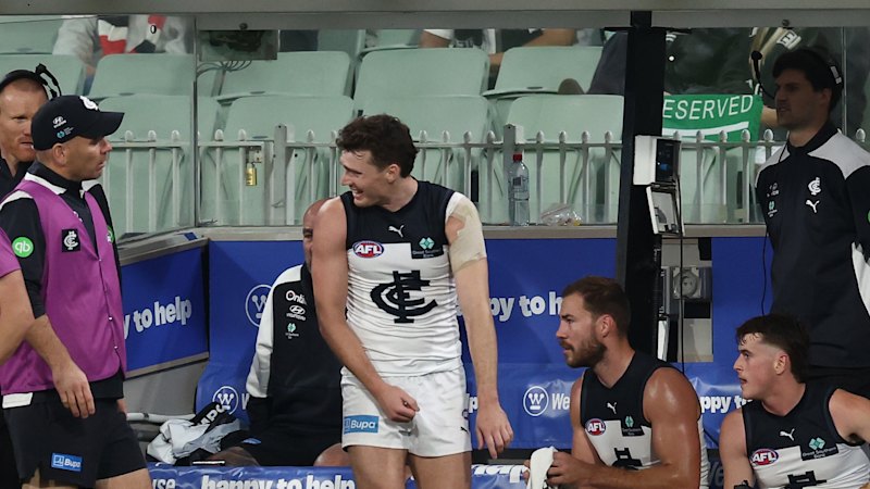 ‘He put it back in for me’: Star’s light-hearted take on Blues’ injury crisis in gutsy win over Saints