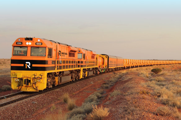 Aurizon will operate trains on rail tracks stretching from South Australia north to Darwin after buying One Rail.