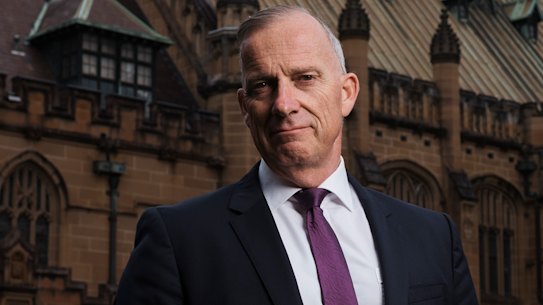 Vice-chancellor Michael Spence at the University of Sydney.