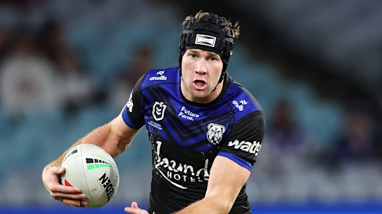 Matt Burton was successful in his return to center against Manly.