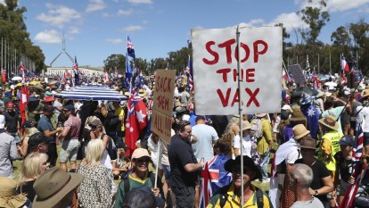 Convoy to Canberra protest has its origins in Trump’s falsehood-fuelled campaign