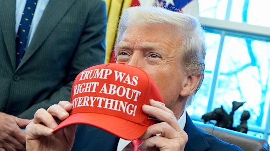 Donald Trump is never afraid to chase merchandise opportunities.