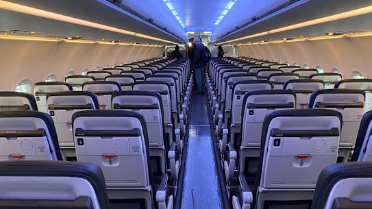 Jetstar’s Airbus A321neo.