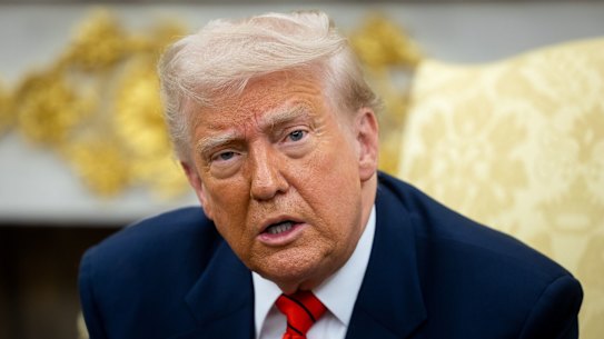 US President Donald Trump backed away from his pledge to strike new trade deals with America’s trading partners.