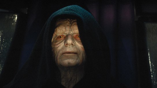 Ian McDiarmid as Emperor Palpatine in Star Wars