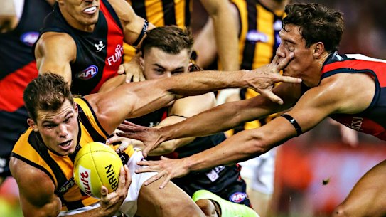 Hawks coach Alastair Clarkson said rule changes made for a greater spectacle after his side beat the Bombers this week. 